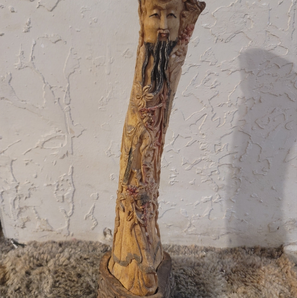 Vintage Chinese Bone Carving